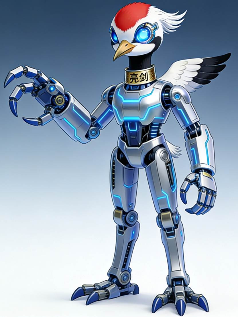 蓝色的卡通人物 AI 生成的内容可能不正确。